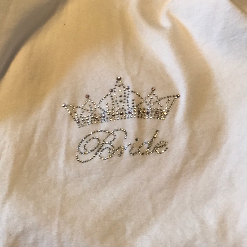 Bride zip up hoodie